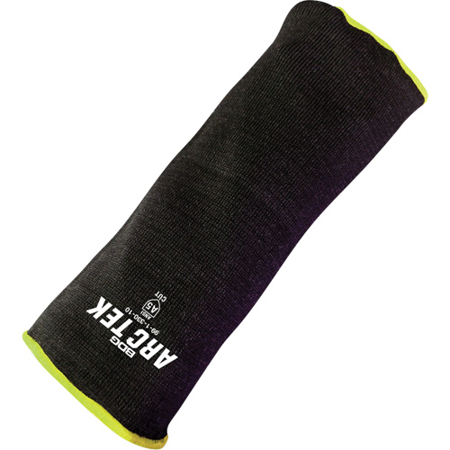 Manchon r&eacute;sistant aux coupures Arc Tek, Poly&eacute;thyl&egrave;ne/Acier, 10", ASTM ANSI niveau A5, Noir Distribution Industrielle GC