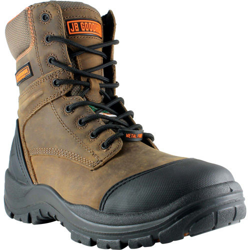 Bottes de travail Thrasher, Cuir, Taille 7, Imperm&eacute;able Distribution Industrielle GC