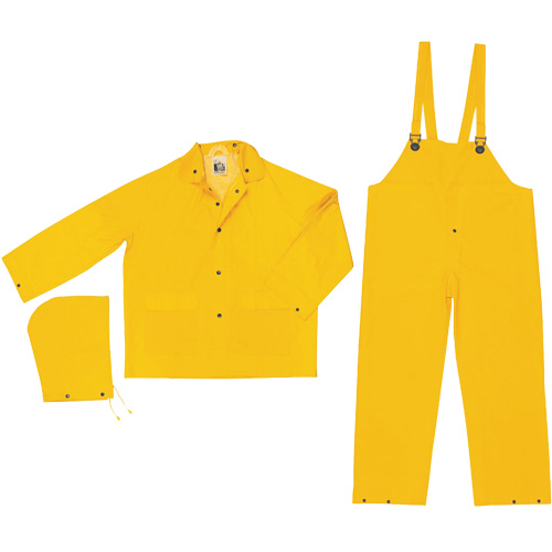 Ensemble imperm&eacute;able de s&eacute;rie classique avec limite dinflammabilit&eacute;, Grand, Jaune Distribution Industrielle GC