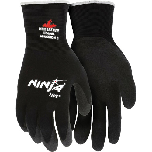 Gants enduits Ninja, Moyen, R&ecirc;vetement HPT, Calibre 15, Enveloppe en Nylon Distribution Industrielle GC