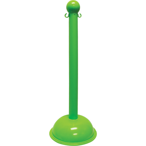 Heavy-Duty Stanchion, 40" High, Green Distribution Industrielle GC