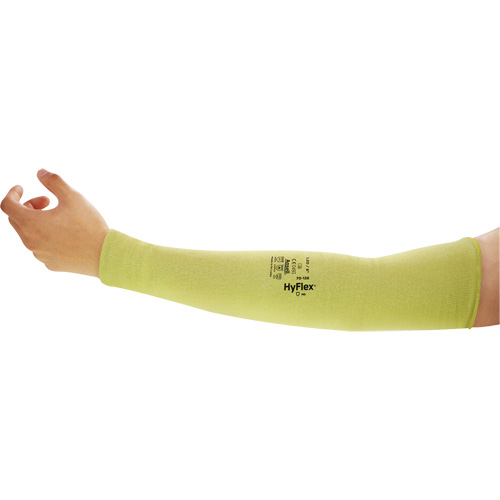 HyFlex&reg; Goldknit&reg; Cut Resistant Sleeve, Kevlar&reg;, 8", ASTM ANSI Level A3/EN 388 Level 3, Yellow Distribution Industrielle GC