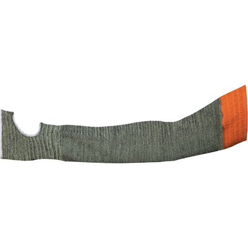 Manche r&eacute;sistante aux coupures en tricot composite Contender, Aramide, 22", ASTM ANSI niveau A4, Gris Distribution Industrielle GC