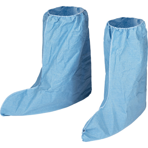 Couvre-bottes ignifuges Pyrolon Plus 2, T-Grand, Tissu ignifug&eacute;, Bleu Distribution Industrielle GC