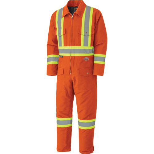 5540A Combinaison matelass&eacute;e, 2T-Grand, Orange Distribution Industrielle GC