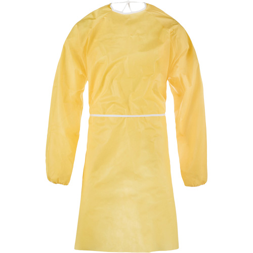 Blouse ChemMax 1, Taille unique, Jaune, Poly&eacute;thyl&egrave;ne/Polypropyl&egrave;ne Distribution Industrielle GC