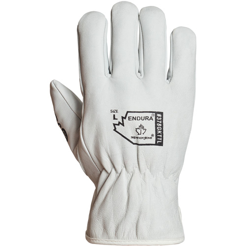 Endura&reg; Winter-Lined Driver Gloves, X-Large, Grain Goatskin Palm, Thinsulate Inner Lining Distribution Industrielle GC