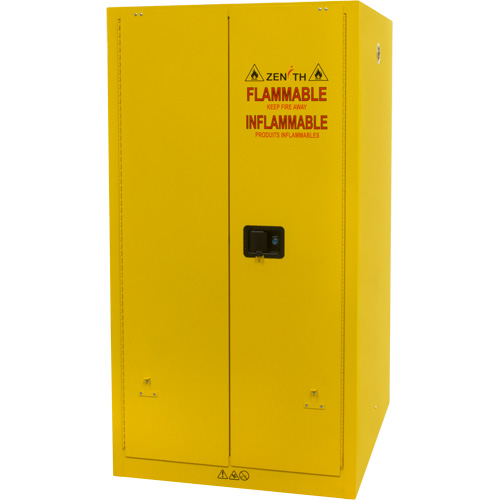 Armoire pour produits inflammables, 60 gal., 2 Porte(s), 34" La x 65" h x 34" p Distribution Industrielle GC