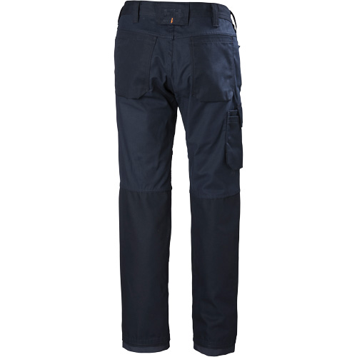 Pantalons d'entretien Oxford, Poly-coton, Bleu marin, Taille 30, Entrejambe 30 Distribution Industrielle GC