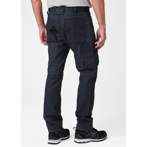 Pantalons d'entretien Oxford, Poly-coton, Bleu marin, Taille 30, Entrejambe 30 Distribution Industrielle GC
