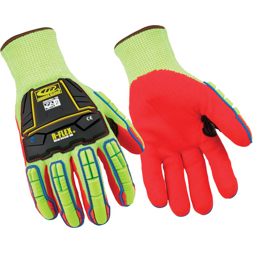 Gants r&eacute;sistants aux coupures 085, Taille Petit/8, Calibre 13, Rev&ecirc;tement Nitrile, Enveloppe en PEHP, ASTM ANSI niveau A6 Distribution Industrielle GC