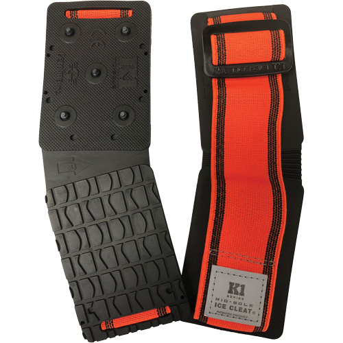 Crampons &agrave; glace minces mi-semelles, Carbure de tungst&egrave;ne, Traction Crampon, Taille unique Distribution Industrielle GC