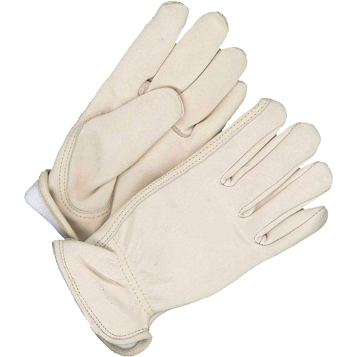 Gants de conducteur isol&eacute;s pour femmes, 7, Paume en Cuir fleur de vache, Molleton Distribution Industrielle GC