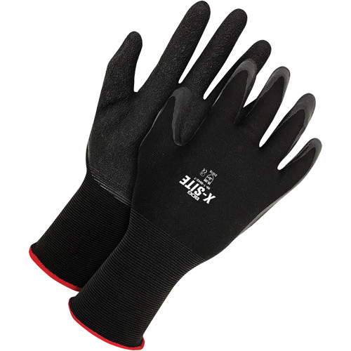 Gants enduits X-Site, 11, R&ecirc;vetement Latex, Calibre 15, Enveloppe en Nylon Distribution Industrielle GC