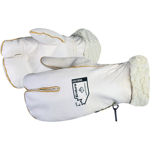Endura&reg; Cowgrain Winter Mitt with Acrylic-Pile Lining, Size Large, Mitt Distribution Industrielle GC