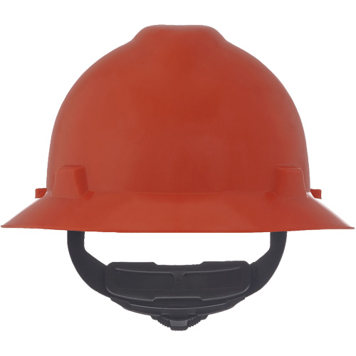 Casque de s&eacute;curit&eacute; &agrave; fente et bordure compl&egrave;te V-Gard, R&eacute;pond aux normes CSA type 1, Suspension Rochet, Non ventil&eacute; Distribution Industrielle GC