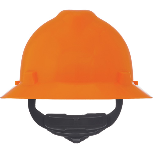 Casque de s&eacute;curit&eacute; &agrave; fente et bordure compl&egrave;te V-Gard, R&eacute;pond aux normes CSA type 1, Suspension Rochet, Non ventil&eacute; Distribution Industrielle GC