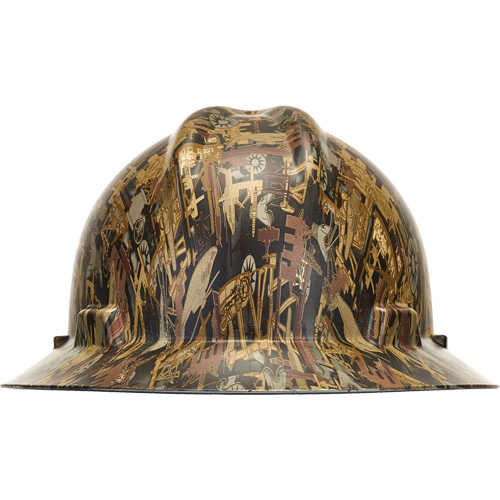 V-Gard&reg; Hydro Dip Full Brim Hard Hat, Meets CSA Type 1, Ratchet Suspension, Non-Vented Distribution Industrielle GC