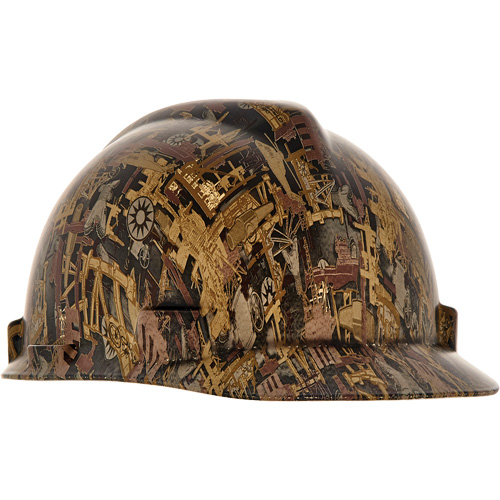 V-Gard&reg; Hydro Dip Hard Hat, Meets CSA Type 1, Ratchet Suspension, Non-Vented Distribution Industrielle GC