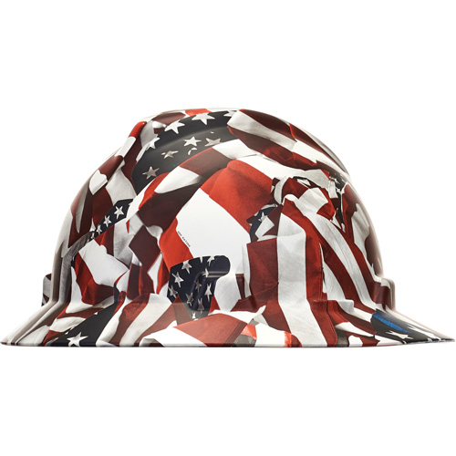 V-Gard&reg; Hydro Dip Full Brim Hard Hat, Meets CSA Type 1, Ratchet Suspension, Non-Vented Distribution Industrielle GC
