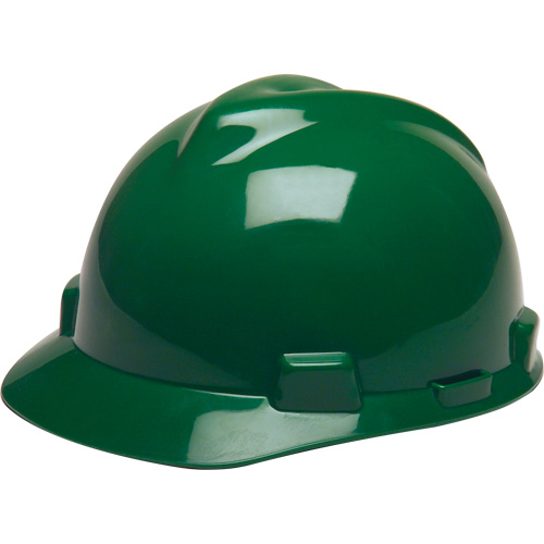 V-Gard&reg; GREEN Slotted Hard Hat, Meets CSA Type 1, Ratchet Suspension Distribution Industrielle GC