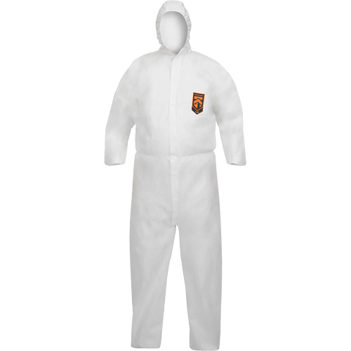 Combinaison jetable KleenGuard A40, Moyen, Blanc, Microporeux Distribution Industrielle GC