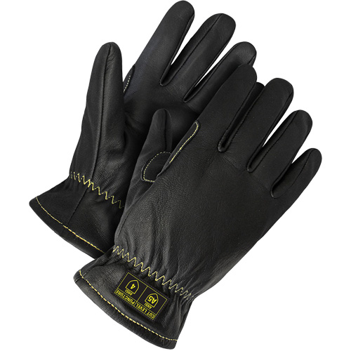 Gants r&eacute;sistants aux huiles Deny, 3T-Grand, Paume en Cuir fleur de ch&egrave;vre Distribution Industrielle GC