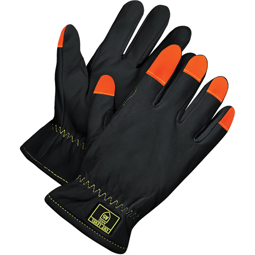 Gants de conducteur Deny, 3T-Grand, Paume en Cuir fleur de ch&egrave;vre Distribution Industrielle GC
