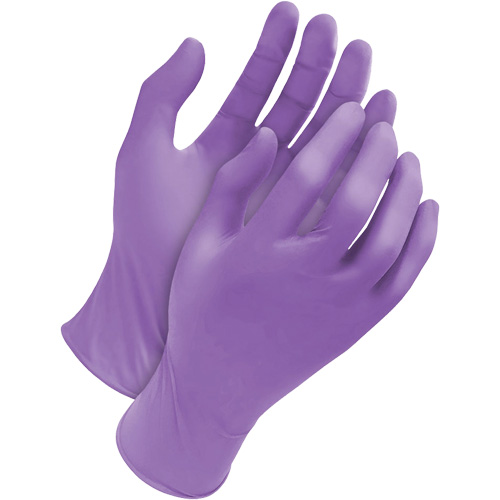 Gants tripolym&egrave;res jetables Deny, Grand, Latex/N&eacute;opr&egrave;ne/Nitrile, 6 mils, Sans poudre, Mauve Distribution Industrielle GC