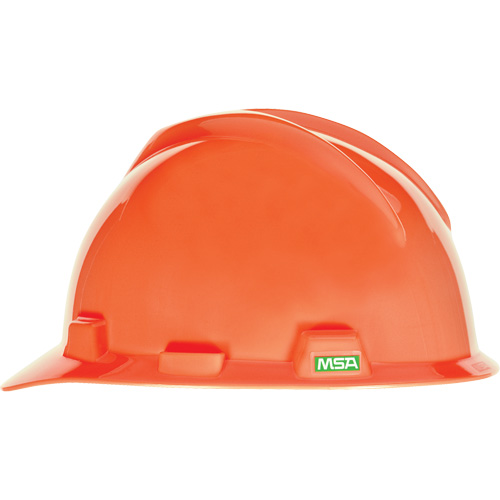Casque de s&eacute;curit&eacute; &agrave; fentes V-Gard, R&eacute;pond aux normes CSA type 1, Suspension Rochet, Non ventil&eacute; Distribution Industrielle GC