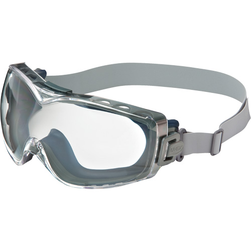 Lunettes de s&eacute;curit&eacute; &agrave; coques Uvex HydroShield Stealth OTG, Lentille Transparent, Antibu&eacute;e/Anti-&eacute;gratignures, Ventilation Indirecte Distribution Industrielle GC