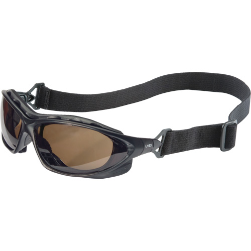 Uvex HydroShield&reg; Seismic&reg; Safety Goggles, SCT-Grey Lens, Anti-Fog/Anti-Scratch, Closed Vent Distribution Industrielle GC