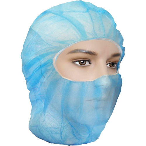 Cagoules de protection Care, Polypropyl&egrave;ne, Bleu Distribution Industrielle GC