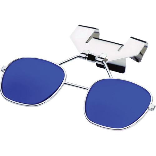 Lentilles sur pince pivotante Klip Lift s&eacute;rie 880 d'Uvex pour casques de s&eacute;curit&eacute; Distribution Industrielle GC