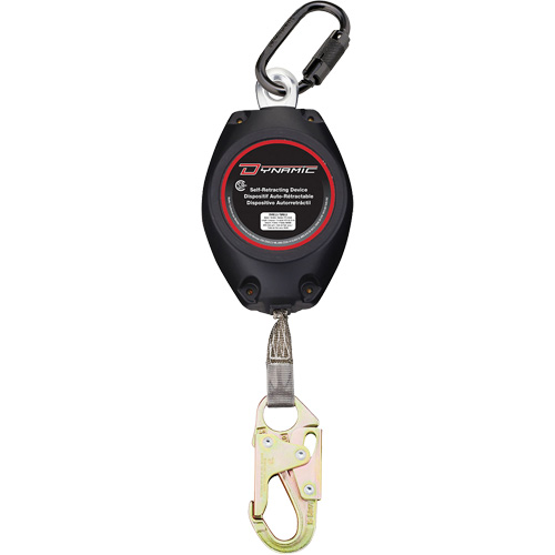 Cordage de s&eacute;curit&eacute; autor&eacute;tractable Dynamic, 20', Dyneema, Pivotant Distribution Industrielle GC