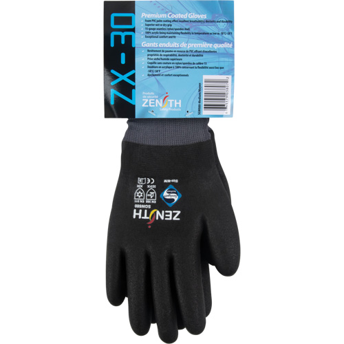 ZX-30° Premium Coated Gloves, X-Large, Foam PVC Coating, 15 Gauge, Nylon Shell Distribution Industrielle GC