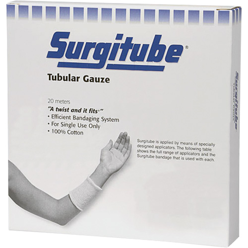 Surgitube Tubular Gauze, Roll, 65-1/2' L x 1-1/2" W, Medical Device Non-Medical Distribution Industrielle GC