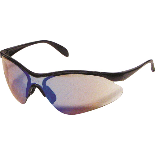 Lunettes de s&eacute;curit&eacute; Miranda, Lentille Miroir bleu, Anti-&eacute;gratignures, R&eacute;pond ou surpasse la norme CSA Z94.3 Distribution Industrielle GC