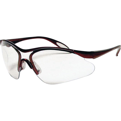 Lunettes de s&eacute;curit&eacute; Miranda, Lentille Transparent, Anti-&eacute;gratignures, R&eacute;pond ou surpasse la norme CSA Z94.3 Distribution Industrielle GC