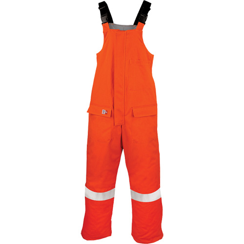 Westex UltraSoft&reg; AllOut Quilt Lined Winter Bib Overall, Medium (Tall), High Visibility Orange Distribution Industrielle GC