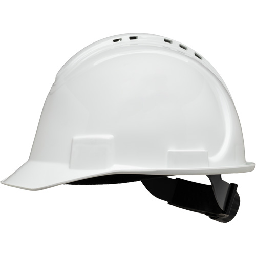 Casque de s&eacute;curit&eacute; &agrave; bordure courte North, Suspension Rochet, CSA type 1 Distribution Industrielle GC