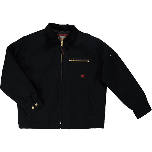 Veste de travail en toile lourde, Hommes, Petit, Noir Distribution Industrielle GC