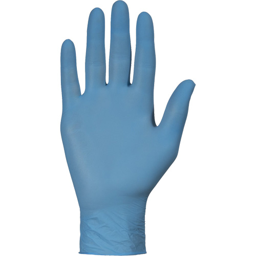 Gants jetables KeepKleen, Petit, Nitrile, 2,8 mil, Sans poudre, Bleu Distribution Industrielle GC