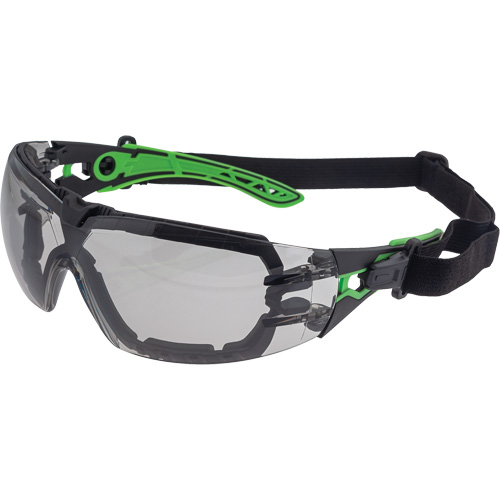 Lunettes de s&eacute;curit&eacute; 2021 Primo Veratti, Lentille Gris p&acirc;le, Antibu&eacute;e, ANSI Z87+/R&eacute;pond ou surpasse la norme CSA Z94.3 Distribution Industrielle GC