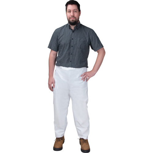 Pantalon jetable, Microporeux, Petit, Blanc Distribution Industrielle GC