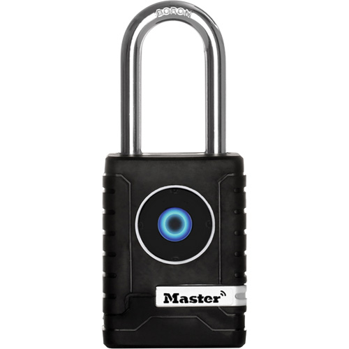 Cadenas Bluetooth pour l'ext&eacute;rieur, Thermoplastique, Largeur de 2-7/32", Pile incluse Distribution Industrielle GC