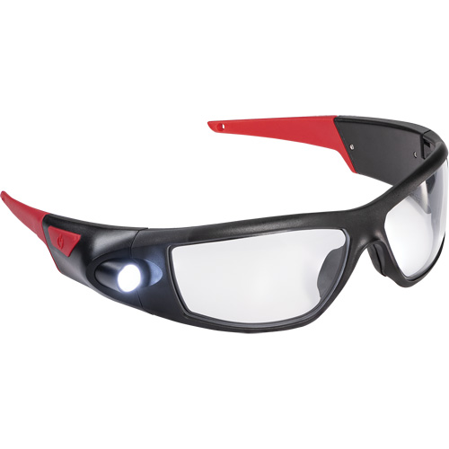 SPG400 Rechargeable Inspection Beam Safety Glasses, Clear Lens, ANSI Z87+ Distribution Industrielle GC