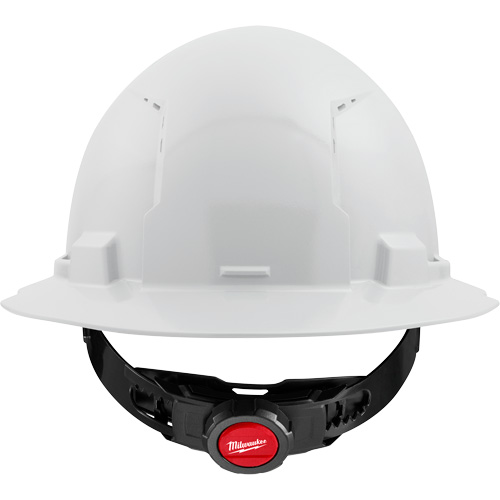 Casque de s&eacute;curit&eacute; &agrave; bord complet, R&eacute;pond aux normes CSA type 1, Suspension Rochet, Ventil&eacute; Distribution Industrielle GC