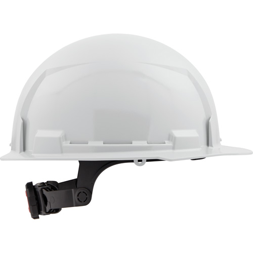 Casque de s&eacute;curit&eacute; &agrave; bordure avant, R&eacute;pond aux normes CSA type 1, Suspension Rochet, Non ventil&eacute; Distribution Industrielle GC
