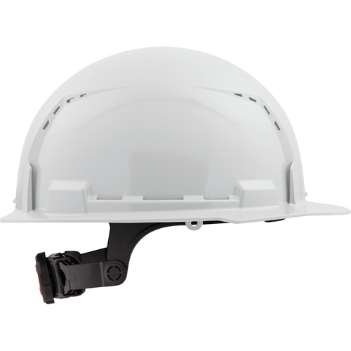 Casque de s&eacute;curit&eacute; &agrave; bordure avant, R&eacute;pond aux normes CSA type 1, Suspension Rochet, Ventil&eacute; Distribution Industrielle GC